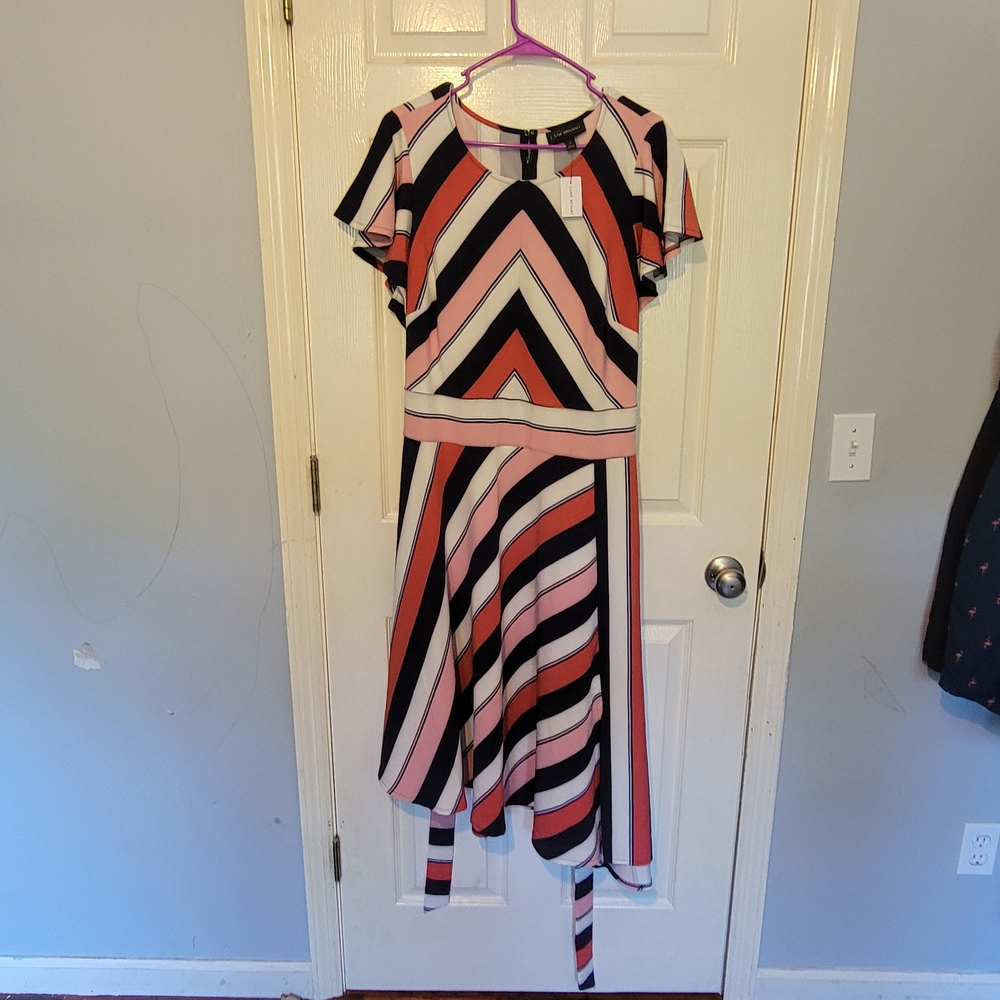 Lane Bryant Multicolor Striped Dress